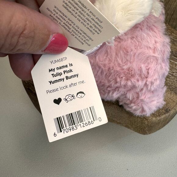 Jellycat Yummy Bunny Pink NEW! Fast SHIP Jellycat Bunnies - Picture 8 of 8